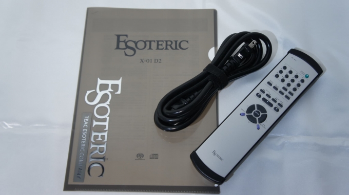 ESOTERIC エソテリック X-01D2 SACDプレーヤー｜CAVIN 大阪屋 札幌